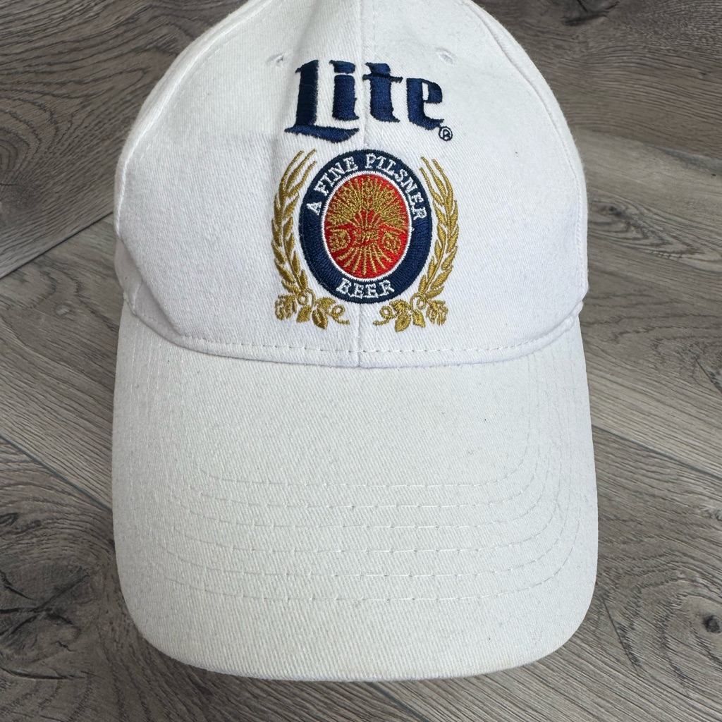 Miller Lite Beer Cap Hat Snapback
